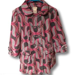Super cute retro vibe coat by elevenses size 6